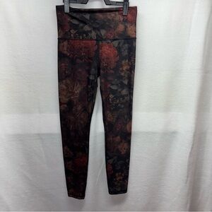 Athleta Dark‎ Floral Elation Tights